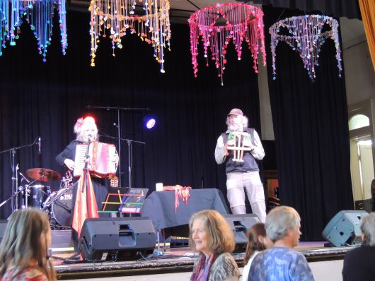 On stage with Kavisha